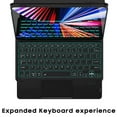 thumbnail image 2 of STYU Backlit Touchpad Keyboard Case Compatible with Galaxy Tab S6 10.5" 2019 (Model SM-T860/T865/T867), [Supports S Pen Charging] Magnetically Detachable Bluetooth Keyboard with PU Leather, 2 of 7