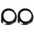 thumbnail image 1 of 2X Cable de Audio para Cable de Auriculares USB de 2M Cable para Auriculares Logitech G633 G633S, 1 of 5
