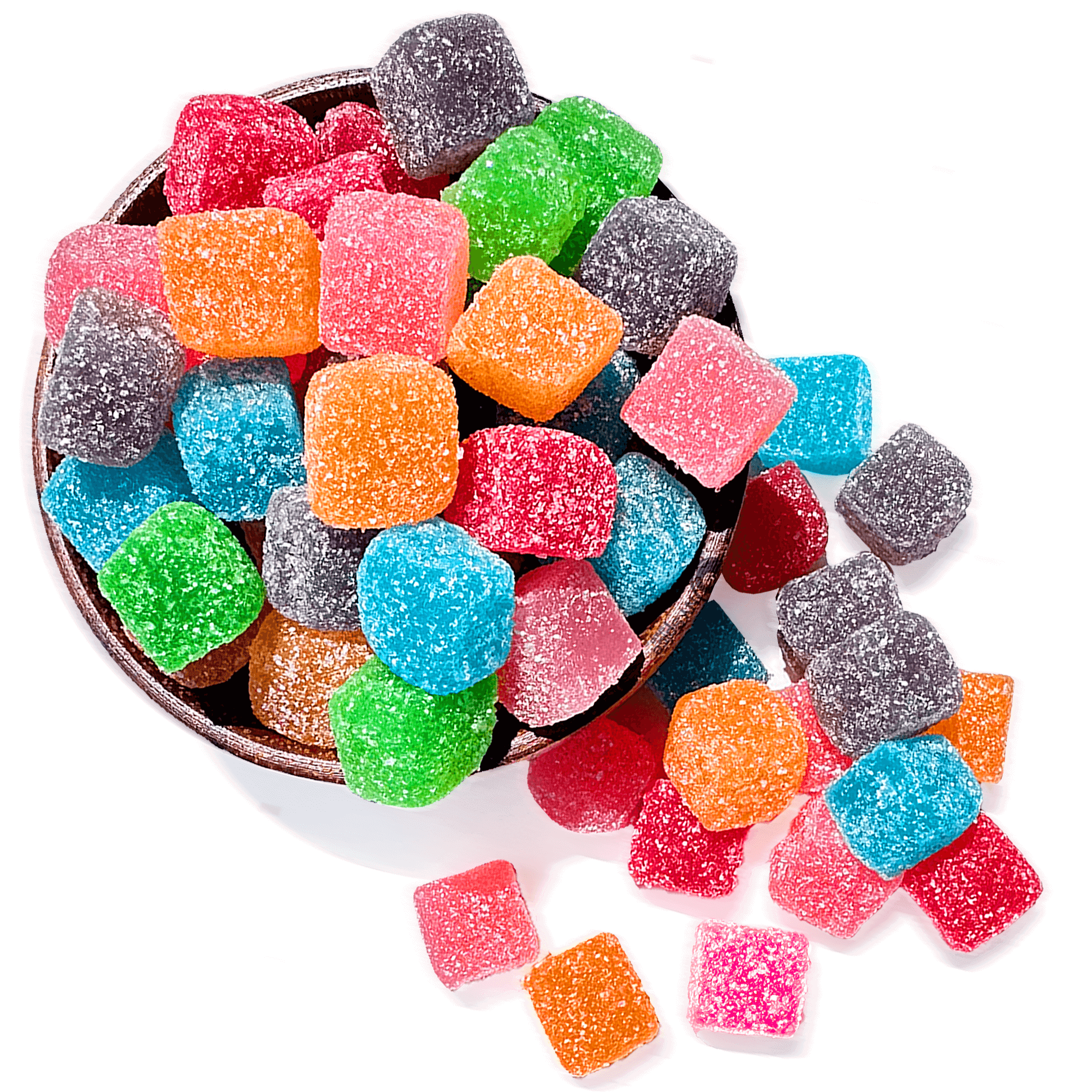 NY SPICE SHOP Sour Chewy Gummy Cubes - 1 Pound