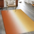 thumbnail image 2 of Gradient Orange Area Rugs 4x6 ft Modern Minimalist Yellow Orange Ocean Beach Washable Rug Non Slip Indoor Carpet Absorbent Floor Mat for Living Room Bedroom Dining Room, 2 of 9