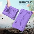 thumbnail image 4 of for Amazon Kindle Fire 7 (12th Gen) 2022 Cute Kids Case, 3D Cartoon Butterfly Stand Case Shockproof Flexible Silicone Hard Protective Tablet Cover for Amazon Kindle Fire 7 (12th Gen) 2022, Lightpurple, 4 of 7
