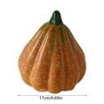thumbnail image 2 of Halloween Fall Decorations Artificial Foam Pumpkins - Realistic Mini Large Pumpkins for Outdoor Indoor Thanksgiving Harvest Festival Home Porch Table Centerpiece Decor, 2 of 6