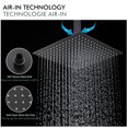 thumbnail image 3 of Boyel Living Shower Heads & Hand Showers, 2-Spray Pattern 1.8 GPM 10 in. Wall Mount Dual Shower Heads for Bathroom, Oil Rubbed Bronze(Lifting Bar include), 3 of 11