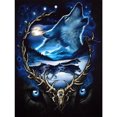 thumbnail image 1 of Wdftyju 5D DIY Diamond Painting Kits Wolf Full Round Drill Wall Decor Art Crafts Mosaico Wdftyju 6px9km7hl9qn8hs7, 1 of 9