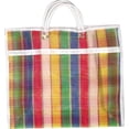 thumbnail image 3 of 3 Bolsas Con Fuelle para Compras, Malla de Alta Resistencia Reforzada con Ribete, Reutilizables y Ecologicas en Colores Surtidos, 3 of 4