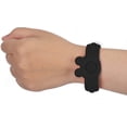 thumbnail image 4 of Bracelet Sensoriel Simple en Forme de Frog, Jouet de Décompression en Silicone, Bracelet de Jeu Sensoriel Frog Kawaii, Mini Flip Finger Press (Noir, 1 Pce), 4 of 8