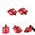 thumbnail image 1 of Pédales de Vélo en Alliage d'Aluminium 2 Pcser Léger Stable Plat Vélo Aluminium Roulements de Vélo de Route, 1 of 7