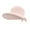 Pink, variant on Women's Summer Hat Removable Cap Top with Zipper Empty Top Hat Cycilng Anti-UV Sun Hats Ladies Foldable Big Brim Hat Visor Caps