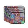 thumbnail image 2 of LNWH Abstract Mandala Flowers Pattern Laptop Sleeve, Notebook Computer Pocket Tablet Briefcase Carrying Bag, 13 inch Laptop Case, 2 of 8