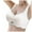 White, variant on Women Plus Size Unpadded Lace Underwire Bra - Adjustable, Breathable, Strapless Design, Under Bust 58-88cm, Sizes M-XXXXL