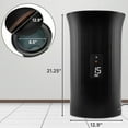 thumbnail image 6 of LiveFine Bucket Towel Warmer for Oversized Bath Towels, Bucket Finish, 6 of 7