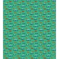 thumbnail image 3 of Ambesonne Animal Duvet Cover Sets, Abstract Polygon Mountain, 2-King, Sea Green Dark Turquoise, 3 of 7