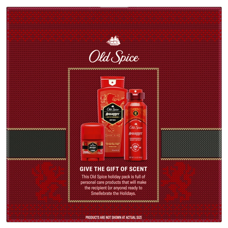25 Value) Old Spice Swagger Holiday Gift Pack includes Bodywash