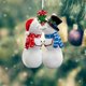 thumbnail image 2 of Adornos navideños, adornos colgantes navideños para personas mayores, colgante personalizado, adornos familiares, C, 2 of 3