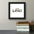 thumbnail image 3 of Gallery Pops Marvel Loki - Logo Wall Art, Black Framed Version, 12" x 12", 3 of 6