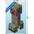 thumbnail image 3 of Minecraft - Creeper Village Wall Poster, 22.375" x 34", 3 of 6