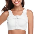 thumbnail image 1 of Ropa interior fina de doble capa ajustable con push-up elástico agradable para la piel transpirable para mujer de talla grande con hebilla frontal europea y americana después del embarazo, 1 of 6