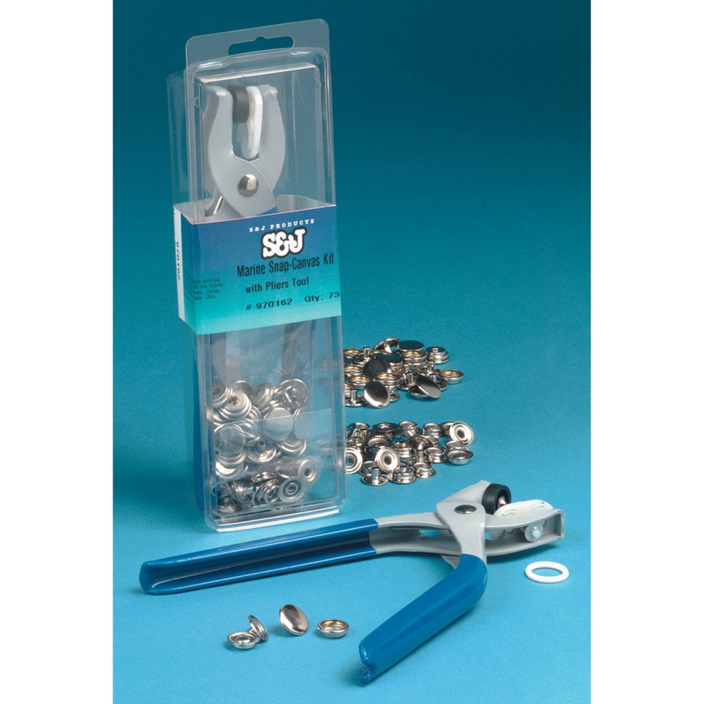 Handi-Man Marine Boat Canvas Cover Fabric Fastener Assortment Snap Kit HP107