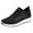 Black, variant on Womens Running Walking Tennis Shoes Lightweight Breathable Mesh Lace up Nurse Nursing Driving Golf Flats Sneakers