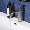 thumbnail image 5 of Avallon Single Hole, Single-Handle Wheel, Bathroom Faucet in Chrome, 5 of 11