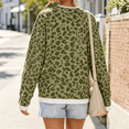 thumbnail image 4 of Crew Neck Sweatshirts Women Oversized Fall French Terry Layered Pullover Sweatshirt Fake Two‑Piece Tops Pullover Casual Split Hem Top, 4 of 4