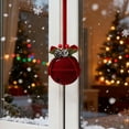 thumbnail image 4 of Elegant Festive Christmas Clock Hanging Ornament for Wall Decoration Creating Delicate, 4 of 6