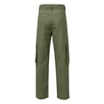 thumbnail image 5 of MKHSQHDG Male Pants Men's Camo Cargo Pants Straight Leg Drawstring Waist Long Trousers with Pockets Xl, 5 of 7