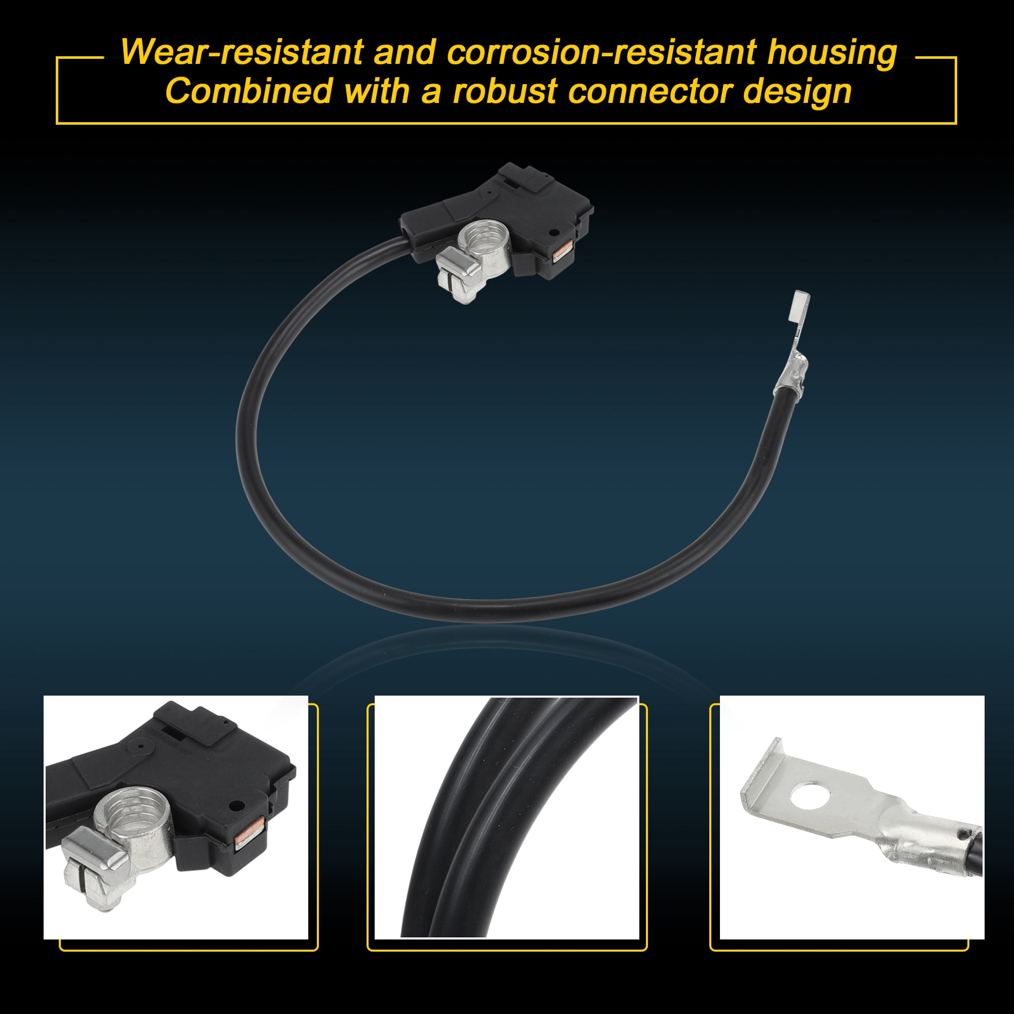 Unique Bargains Intelligent Battery Negative Cable for BMW 5 6 7 Series X1 X3 X5 X6 F18 F01 F02 F07 F10 No.61219302358/61219302356/61219253082