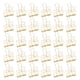 thumbnail image 1 of 30 clips de alambre para encuadernación de 2.0 in de ancho, huecos, de metal fuerte, de amplia aplicación, para el hogar, oficina, escuela, color dorado, 1 of 5