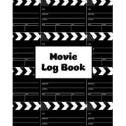 AMY NEWTON Movie Log Book: Film Review Pages, Watch & List Favorite Movies, Gift, Write Reviews & Details Journal, Writing Films Tracker, Notebook, (Paperback)