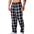thumbnail image 2 of Men Casual Elastic Waist Trousers, Joggers, Sports Pajama Pants, Straight Leg, Drawstring, Quick Dry, Lightweight, Breathable, Daily, Workout, Lounge Pajamas, | AKLJWH,Black L, 2 of 7