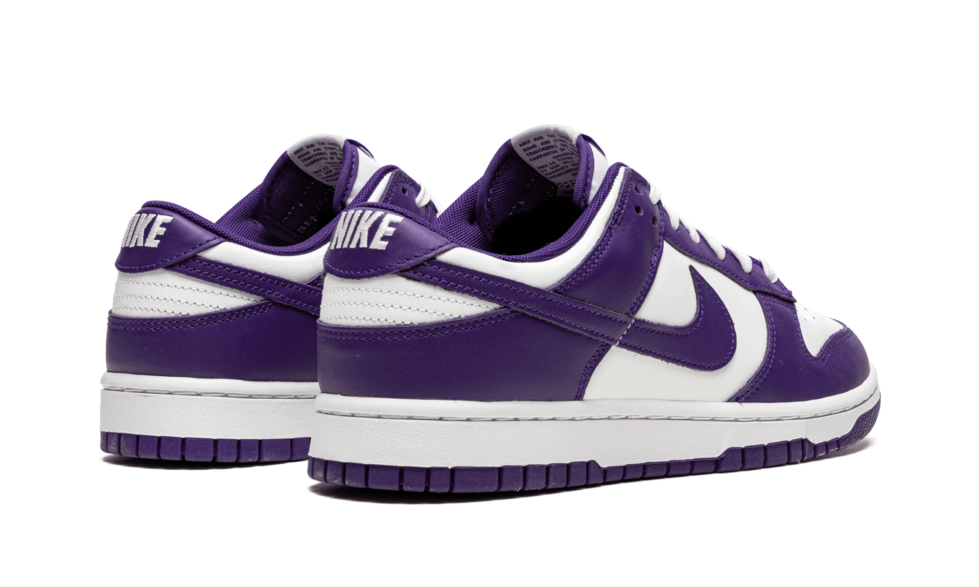 NIKE MENS Dunk Low "Court Purple" DD1391 104 from Stadium Goods