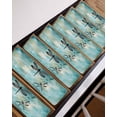thumbnail image 7 of Stair Treads for Wooden Steps,Turquoise Dragonfly Peel and Stick Stair Treads with Adhesive,Country Gradient Black Animals Non Slip Indoor Stairs Runner Rugs Mats for Elders Dogs 8"x30" 10PCS, 7 of 7