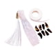 thumbnail image 3 of Juego de púas de dedo para guzheng para niños, accesorios para instrumentos musicales con cinta adhesiva. Marrón, 3 of 9