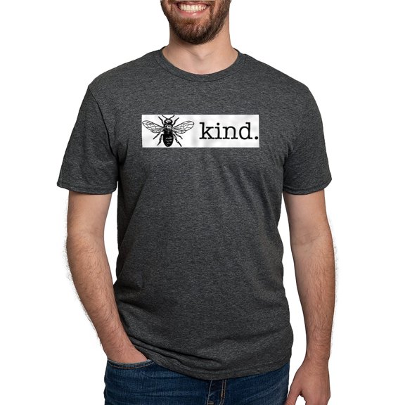 CafePress - Be Kind T Shirt - Mens Tri-blend T-Shirt