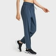 thumbnail image 2 of ZHUASHUM Ladies Activewear Legging Yoga Pants High Skin Friendly Feeling Straight Nine Point Pants Casual And Versatile Yoga Loose Fitting Sweatpants Dark Blue Xl, 2 of 7