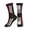 3 Black, variant on Women's Men's Firefighter Red Line Flag Colorful Novelty Pattern Crew Athletic Socks