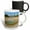 Multicolor, variant on 3drose, Wyoming, Yellowstone National Park. West Geyser Basin, Abyss Pool, 11oz Two-tone Yellow Mug
