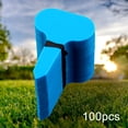 thumbnail image 1 of 100 Pcs Plant Flower Label Plastic Plant Label Stakes T-type for DIY Garden Tool, 1 of 9