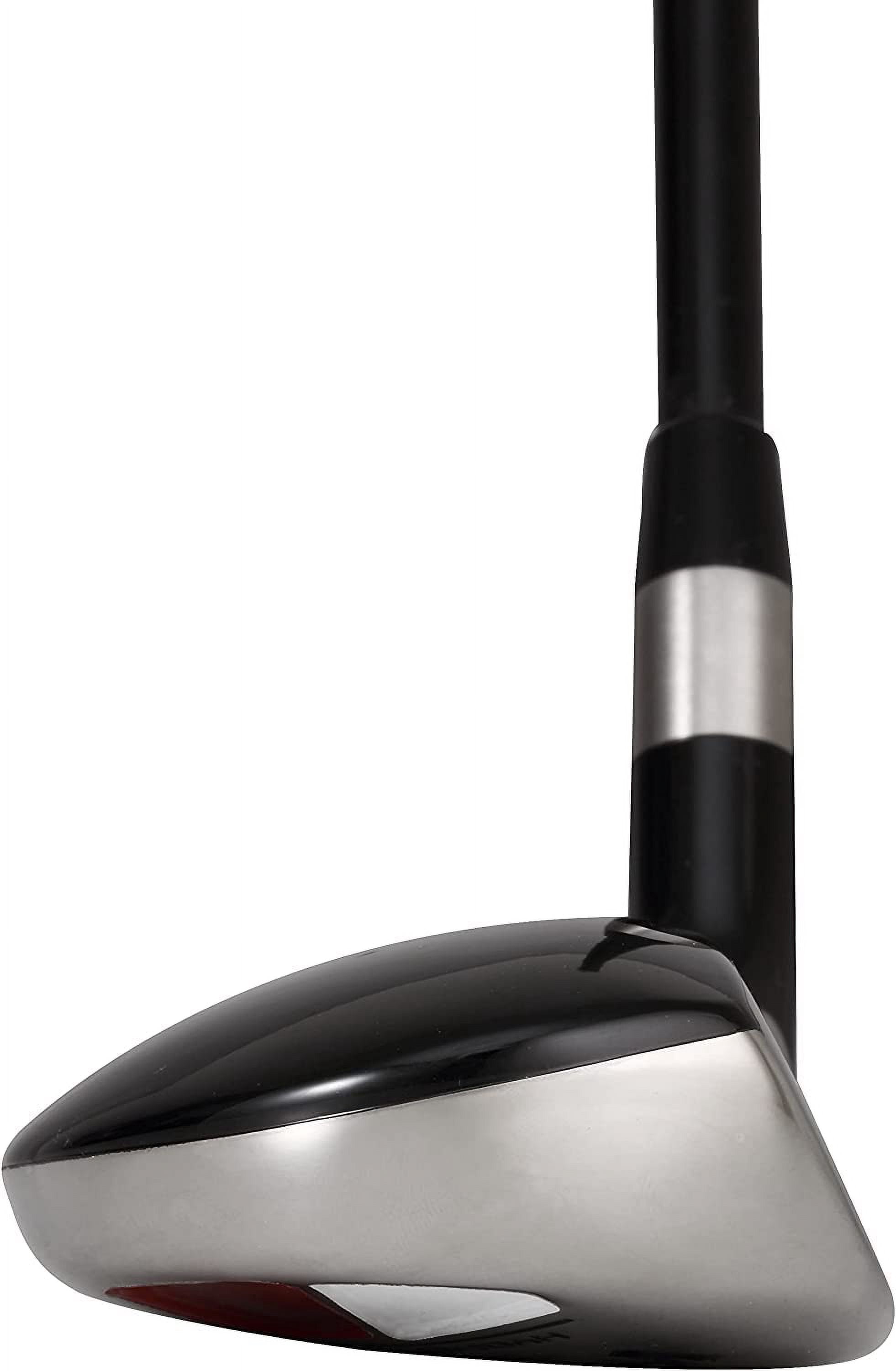 Majek K5 #3 Hybrid Golf +2 inch Over XL Big & Tall Men's Regular Flex Right Handed Utility R Flex Club (Tall 6'3"+ / +2" Over) with Jumbo Black Pro Velvet Grip