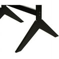 thumbnail image 3 of Black Finish Wood Rectangular Cheval Floor Mirror, Free Standing Mirror, 3 of 5