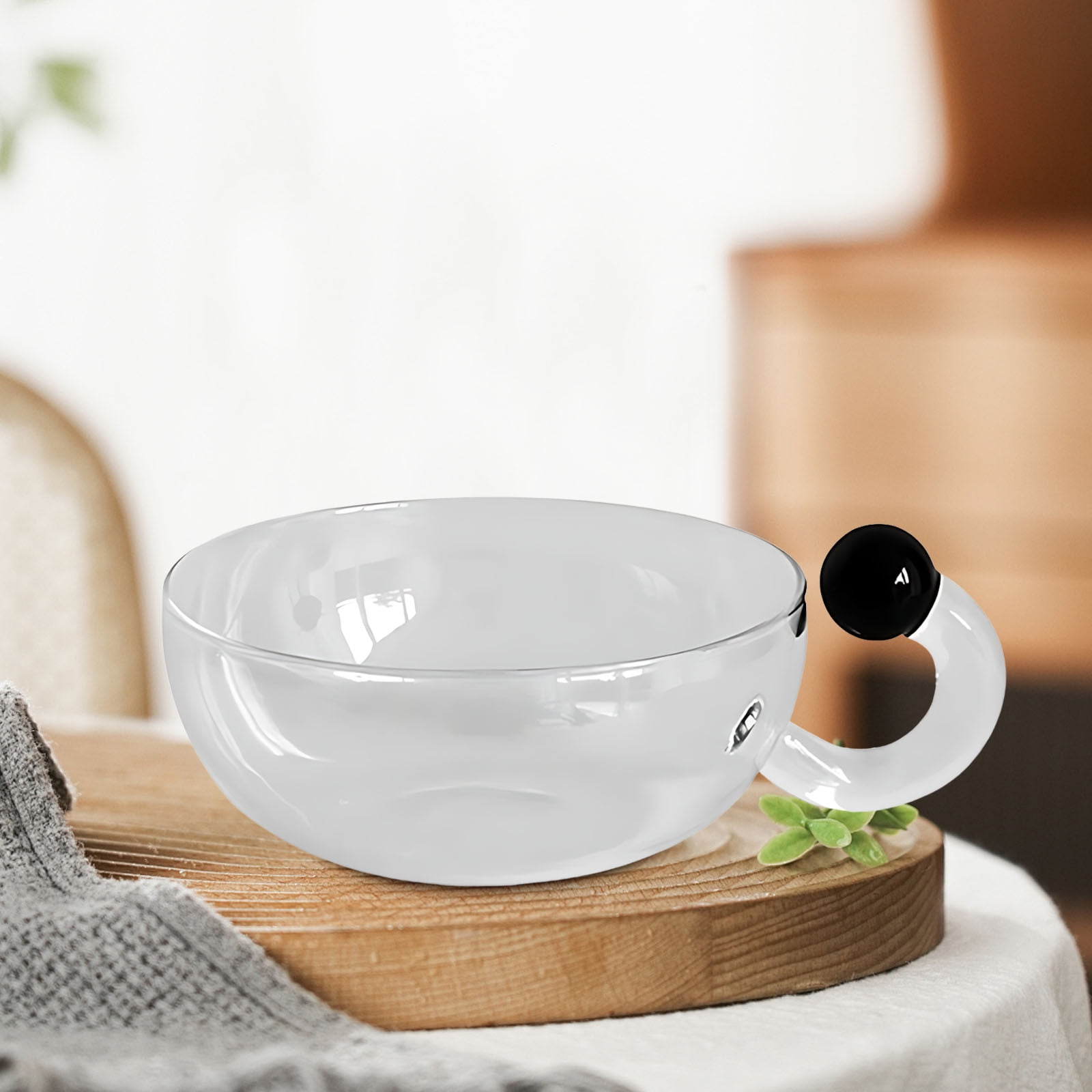 Tasse Théière Familiale Pratique Infusion de Thé Tasse Transparente 210 ml