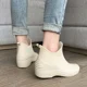 thumbnail image 2 of Botas de lluvia cortas de estilo japonés a la moda para mujer, zapatos de cocina bajos antideslizantes y versátiles, compra cálida de verduras Froste, 2 of 5