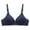 Dark Blue, variant on T Shirt Bra Women Printed Push-Up Together Daily Bra Underwear No Underwire Women Size Females Sports Bra, Style 12183, Gray 42A