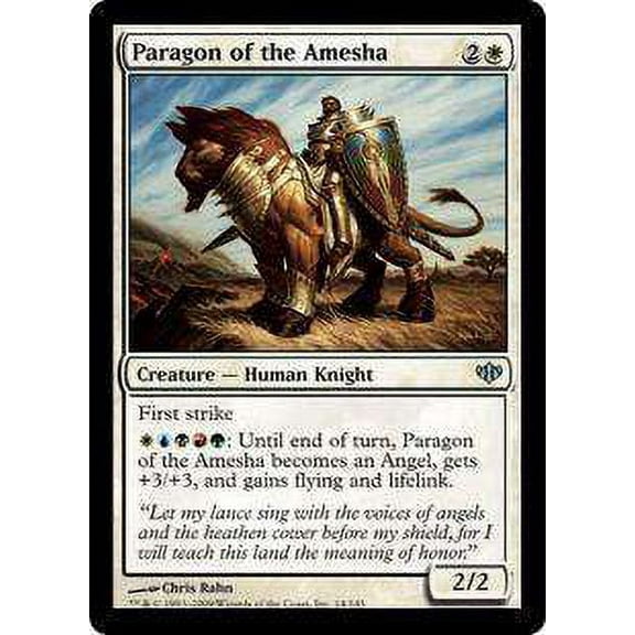 MtG Conflux Uncommon Paragon of the Amesha (Foil) #14