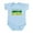 Sky Blue, variant on - Parents Jamaican Me Crazy Body Suit - Baby Light Bodysuit, Size Newborn - 24 Months