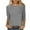 ZC-Gray, variant on CFLVAEK 3/4 Sleeve T Shirts for Women Casual Round Neck Shirts Solid Color Classic Fit Tshirts Loose Fitted Summer Fall Tops 2025