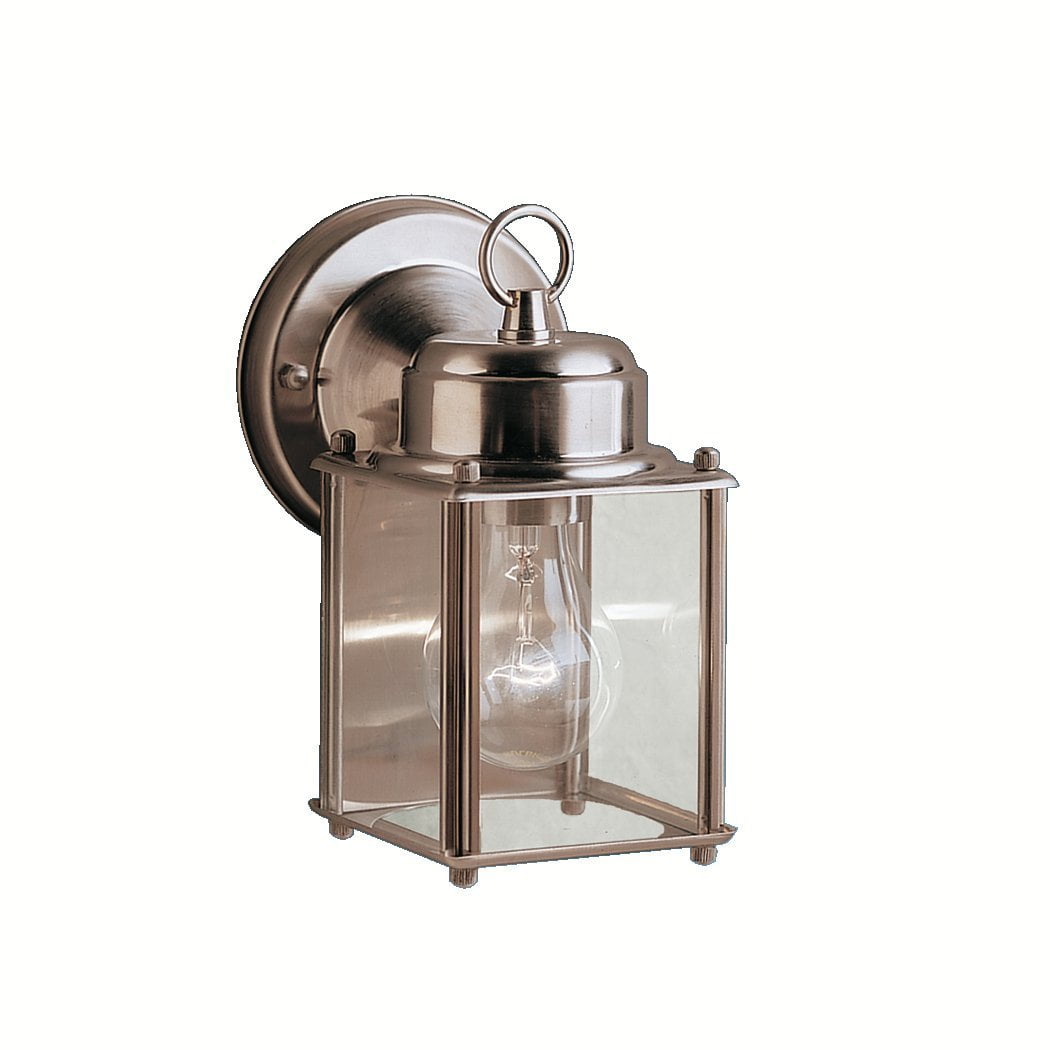 Kichler 9611ss One Light Outdoor Wall Mount 8 25 Inch High X 5 Wide 75 Extension By Lighting From Usa
