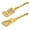 Lemon, variant on Island Bamboo Pakkawood Guitar Spoon and Spatula, Set of 2, Rainbow
