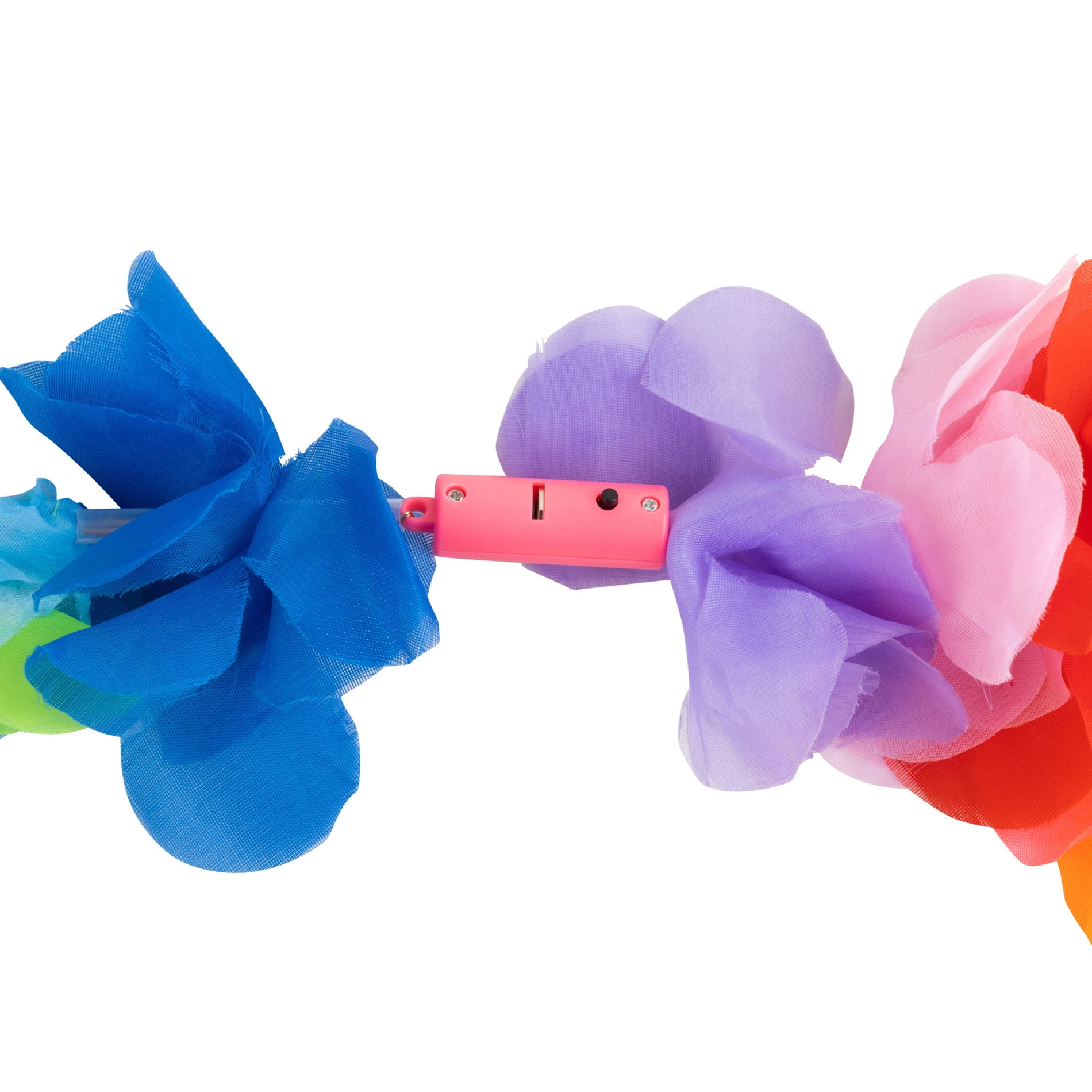 Light Up Rainbow Lei, 4PK